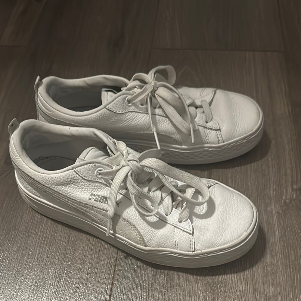 Puma White Casual Sneakers